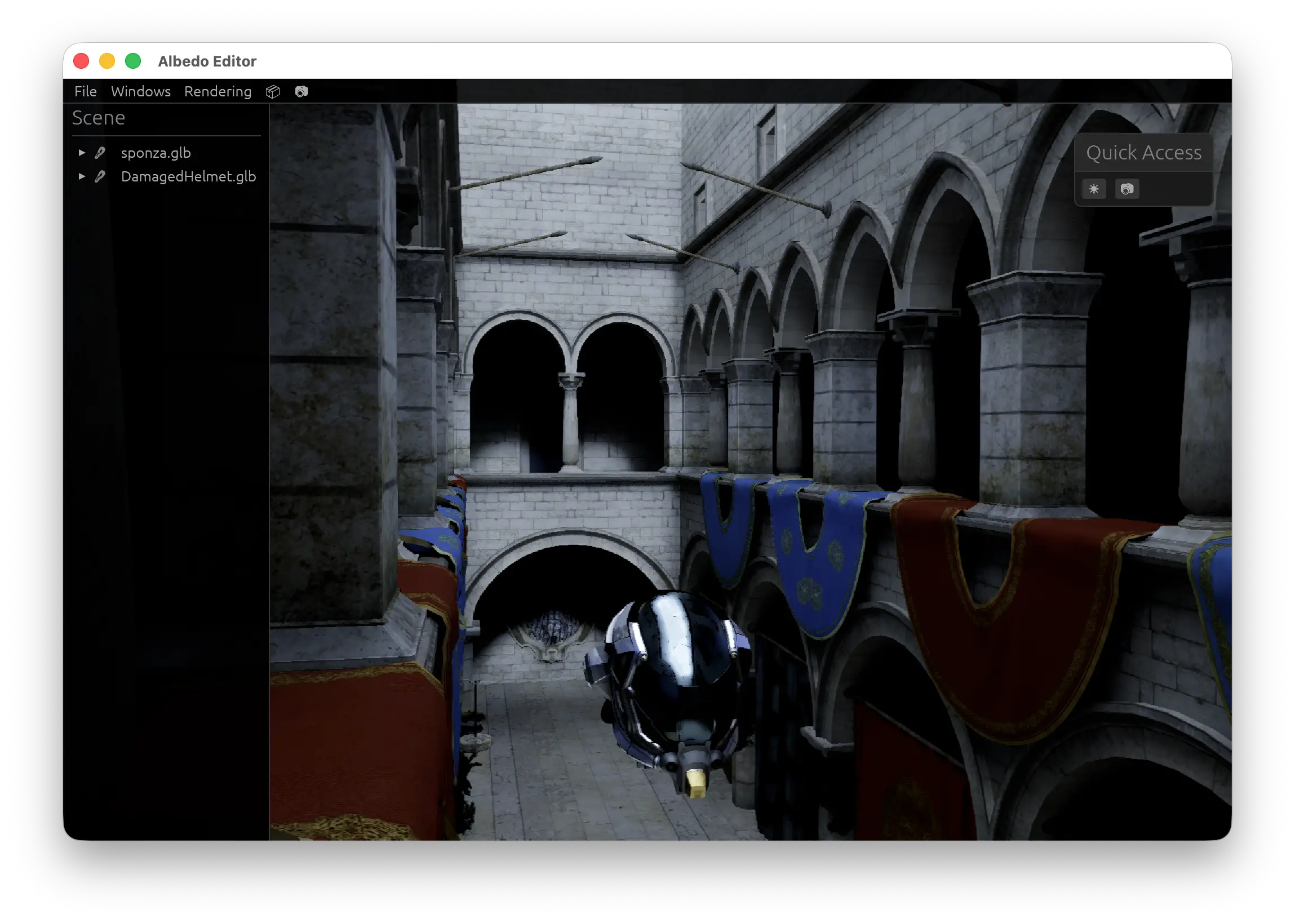Albedo project example